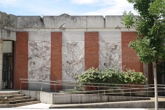 Mur du théâtre Debussy - Maisons-Alfort