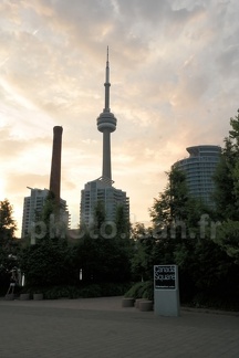 Couché de soleil - CN Tower - Toronto